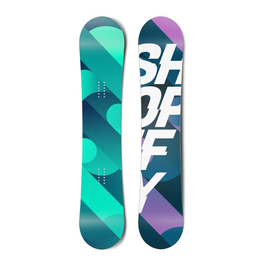 The snowboard's own product photo, as uploaded